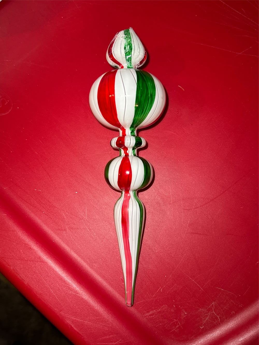 Glass - Southern Living Finial  ornament collectible [Barcode 490688587700] - Main Image 1