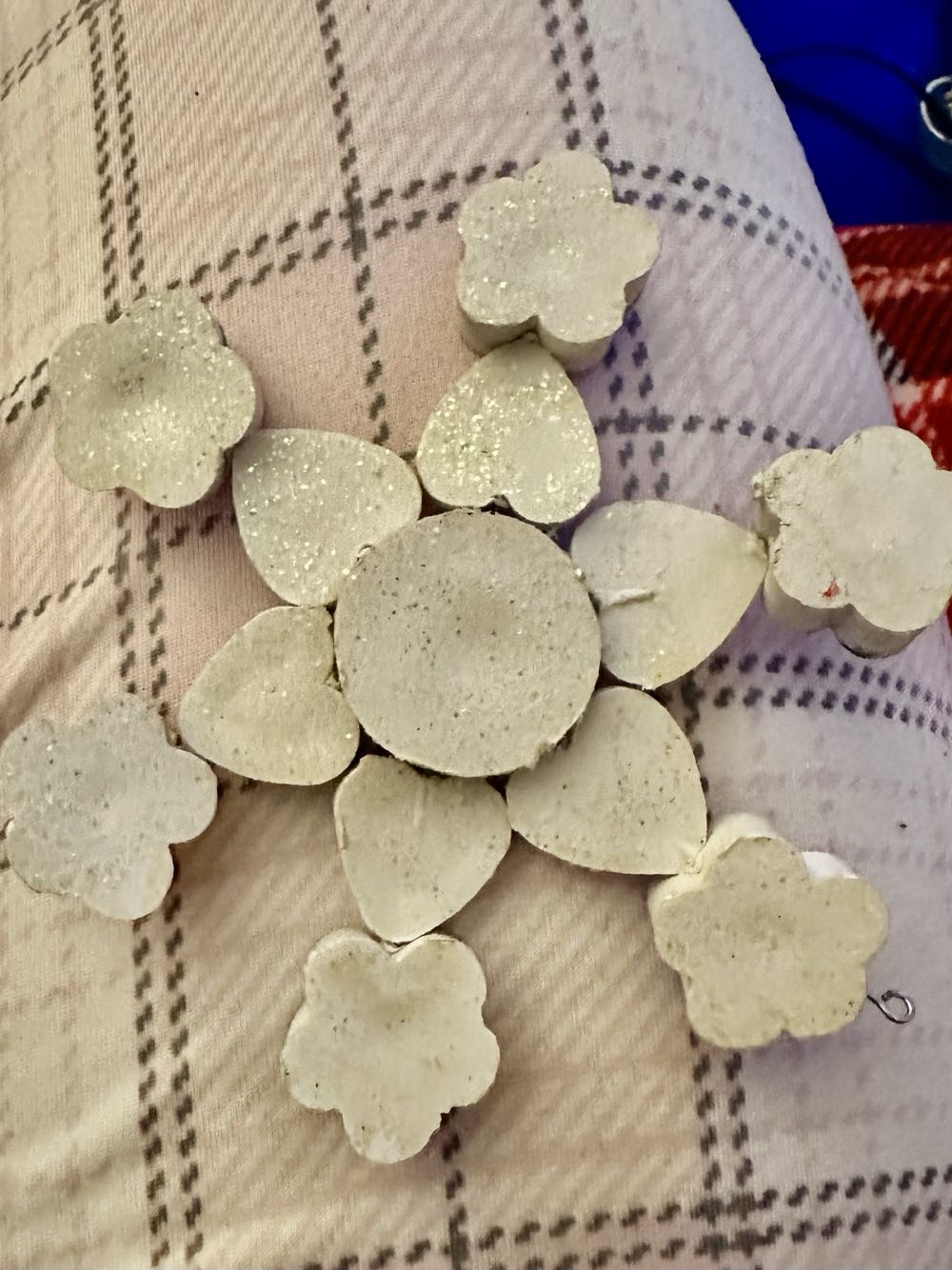 Snowflake Candy Colored  ornament collectible - Main Image 2