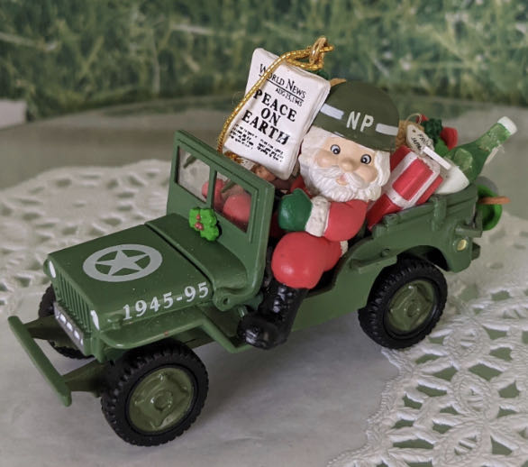 …Good Will Toward Men - Chrysler Corporation (Jeep) ornament collectible - Main Image 2