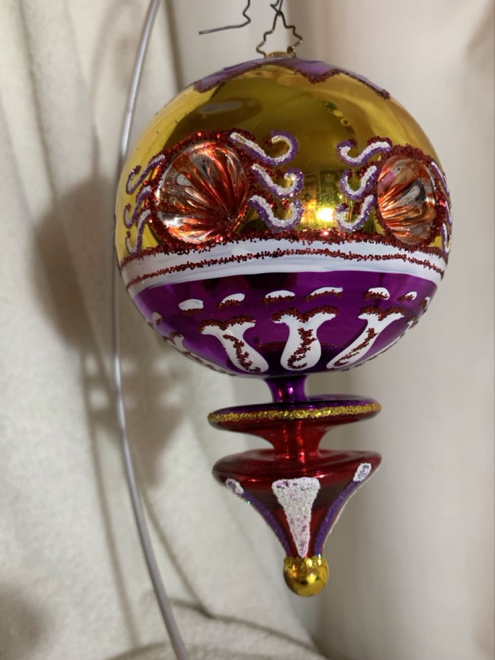 Xanadu, Purple - Fantasia (Christmas Tree Ornament) ornament collectible - Main Image 2