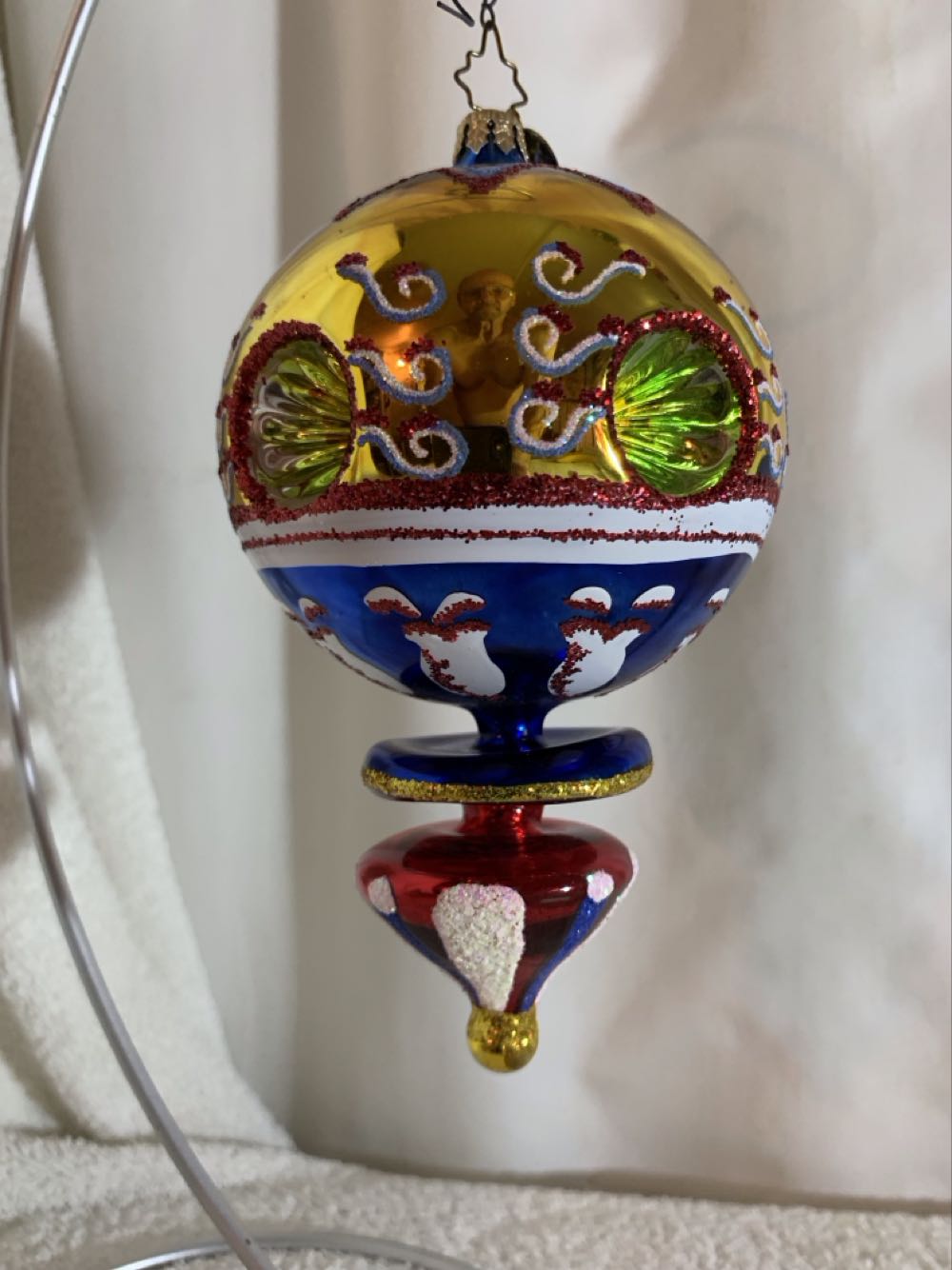 Xanadu, Blue - Fantasia (Christmas Tree Ornament) ornament collectible - Main Image 2