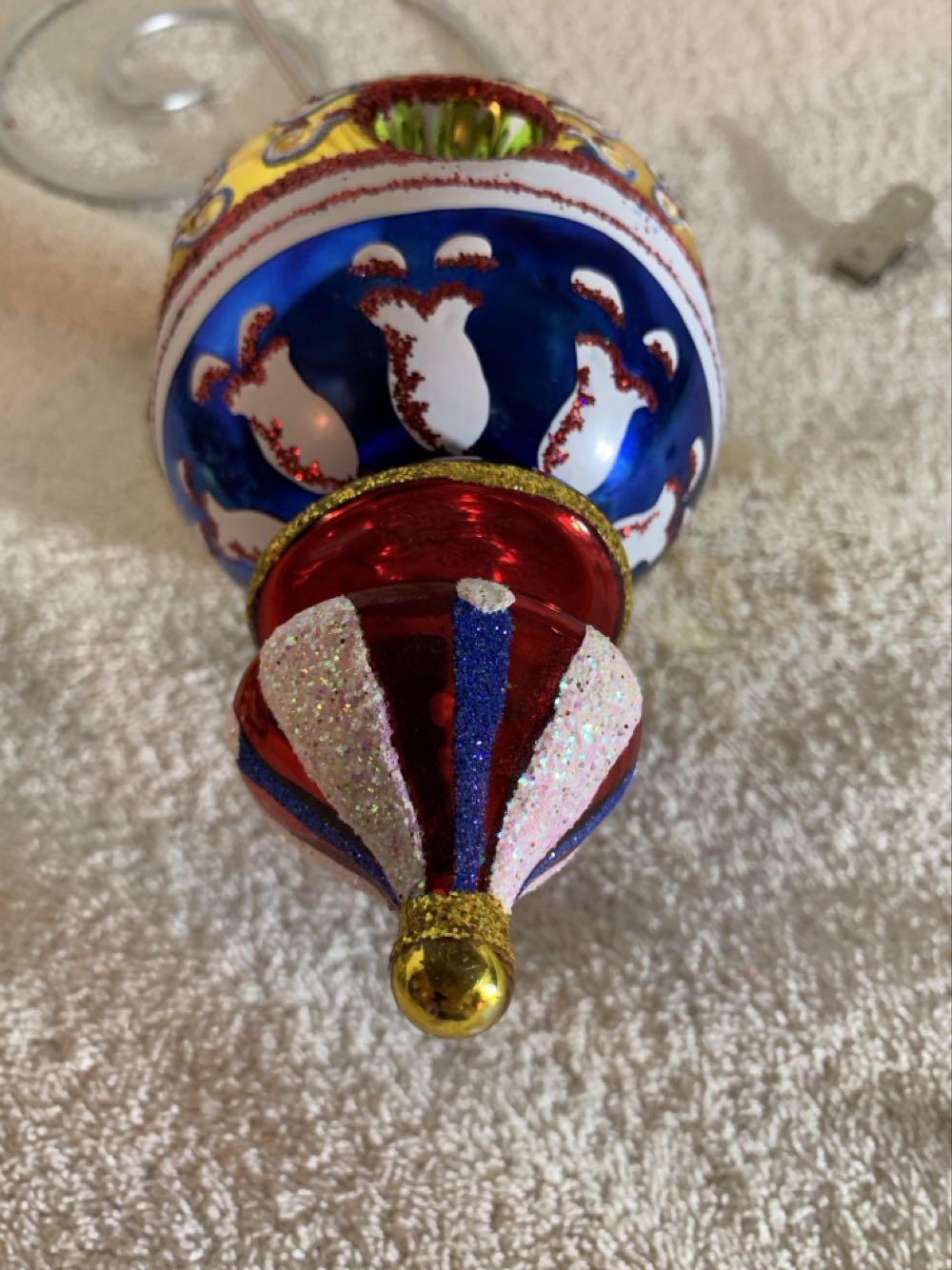 Xanadu, Blue - Fantasia (Christmas Tree Ornament) ornament collectible - Main Image 4