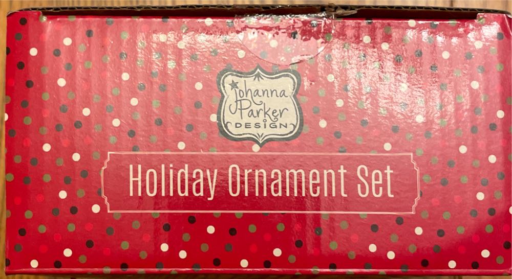 Johanna Parker Design Holiday Ornament Set - Vintage (Johanna Parker) ornament collectible - Main Image 2