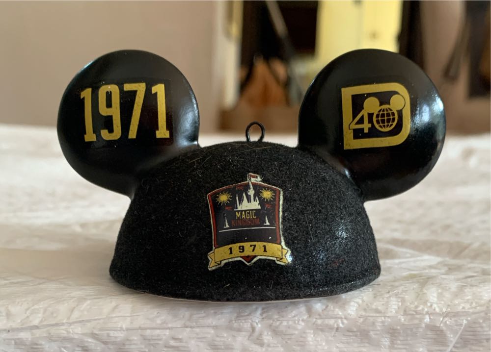 Walt Disney World 40th Anniversary Black  ornament collectible - Main Image 2