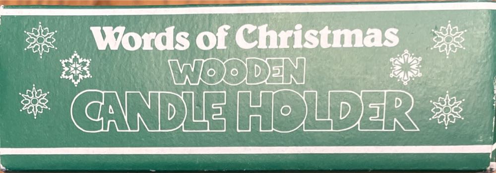 Noel Candleholder  (Candleholder) ornament collectible - Main Image 2