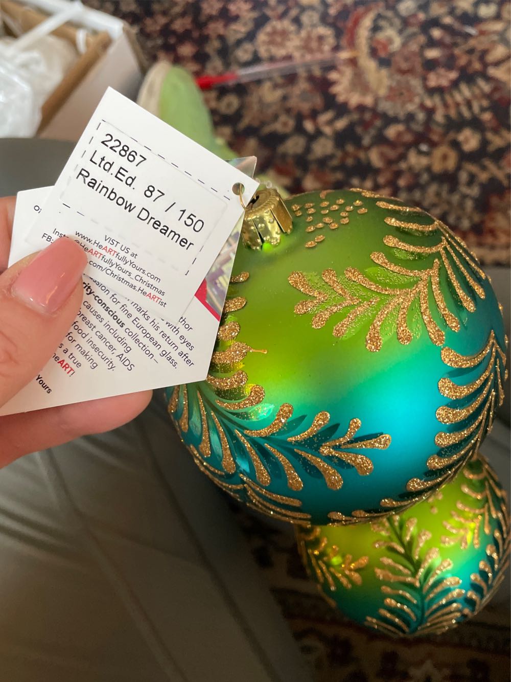 HY Rainbow Dreamer  ornament collectible - Main Image 3