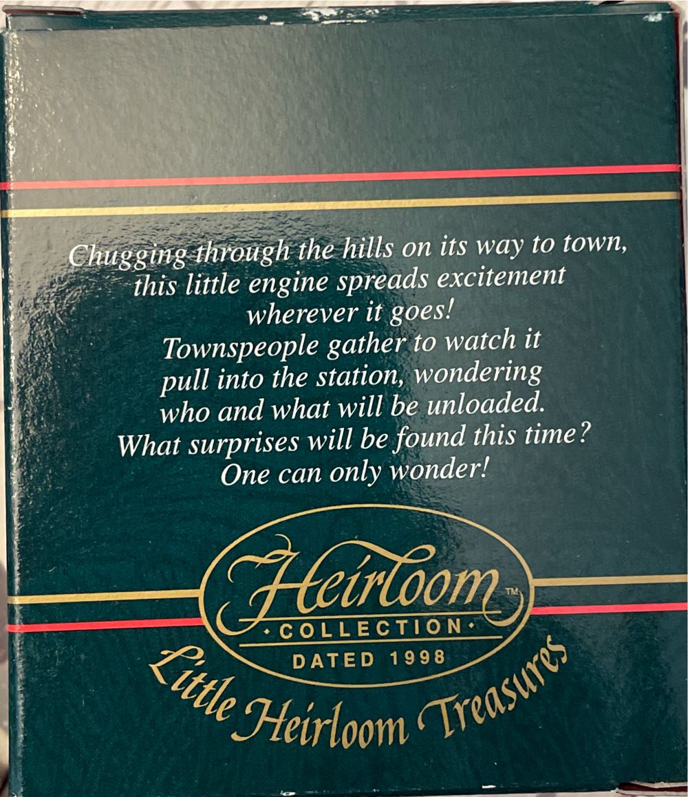 Carlton Heirloom  | 136 |  On Track For Christmas  |  01  (Trains) ornament collectible [Barcode 018100127060] - Main Image 2