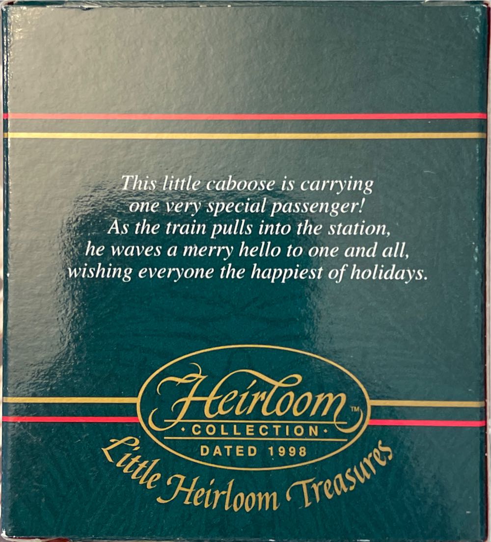 Carlton Heirloom  | 137 |  On Track For Christmas  |  02  (Trains) ornament collectible [Barcode 018100127077] - Main Image 2