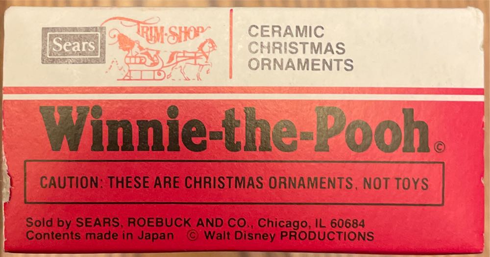 Ceramic Winnie The Pooh Set - Winnie the Pooh ornament collectible - Main Image 2