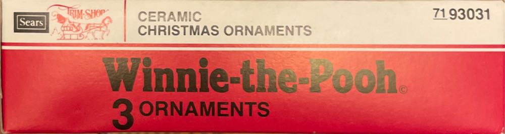 Ceramic Winnie The Pooh Set - Winnie the Pooh ornament collectible - Main Image 3