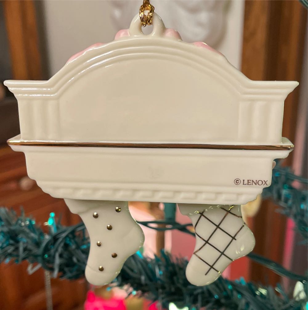 Lenox First Christmas Together - Personalized (Christmas Stockings) ornament collectible - Main Image 2