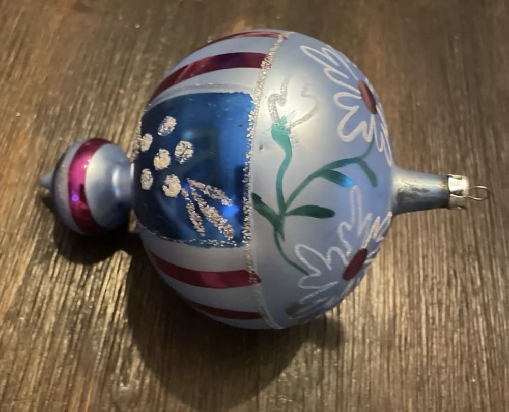 2 Tier Drop, Blue & Pink, Jumbo  ornament collectible - Main Image 2