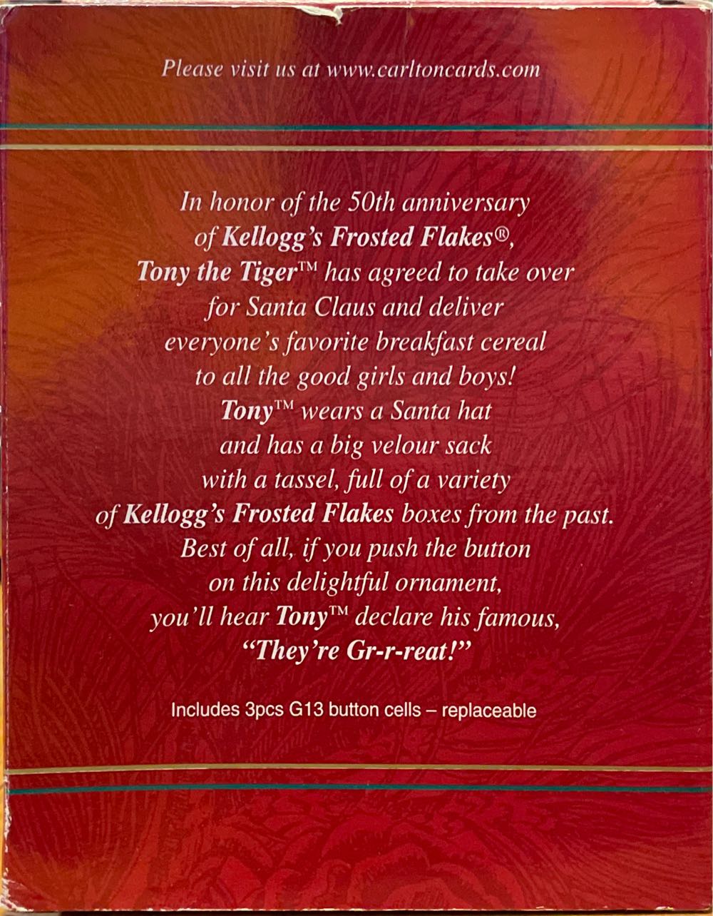 They’re Gr-r-reat! Timeless Kellogg’s Collection - Vintage Kellogg’s (Advertising) ornament collectible [Barcode 018100945909] - Main Image 2