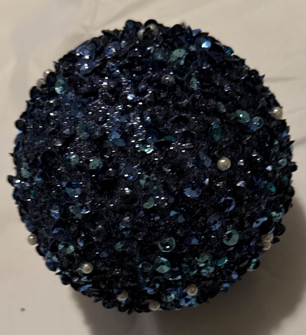 Sequins Pearl Ball  ornament collectible [Barcode 886505895231] - Main Image 2