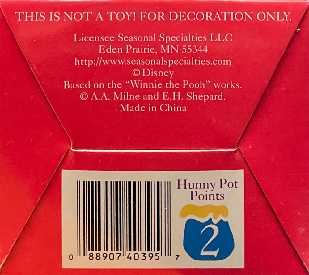 Eeyore - Winnie the Pooh (Disney) ornament collectible [Barcode 088907403957] - Main Image 3