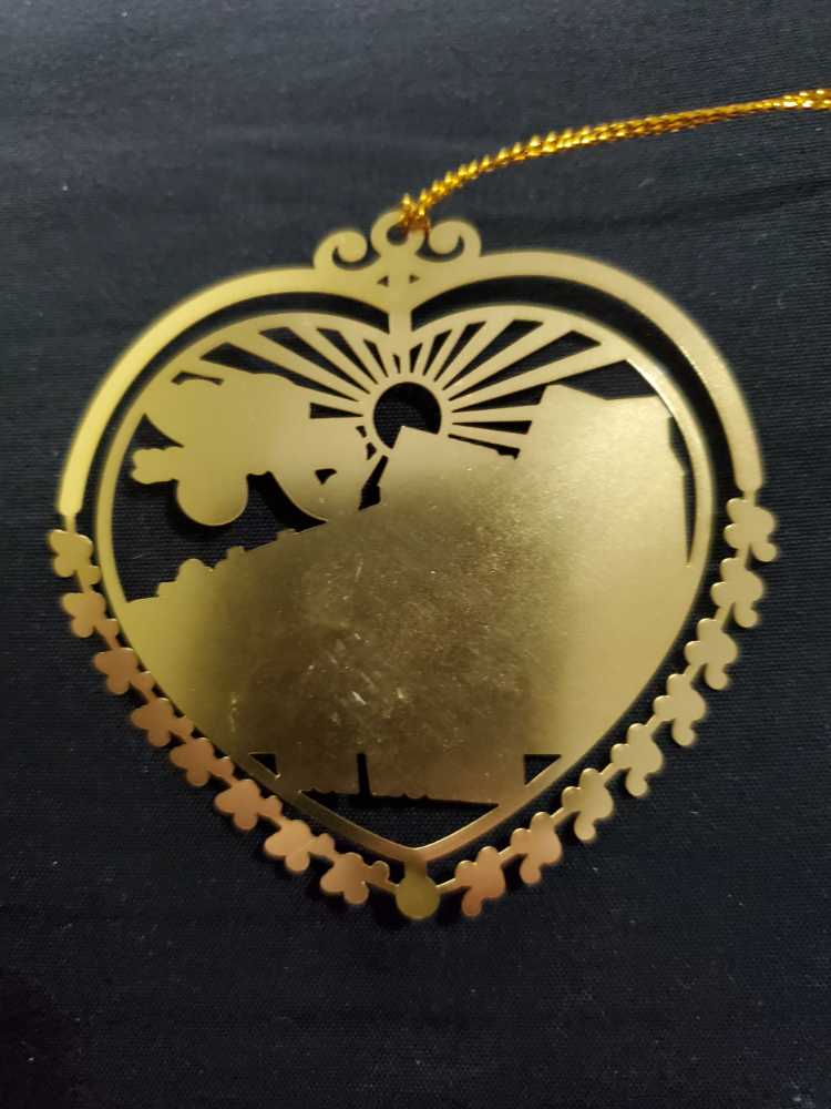 Charleston Rainbow Row  ornament collectible - Main Image 2