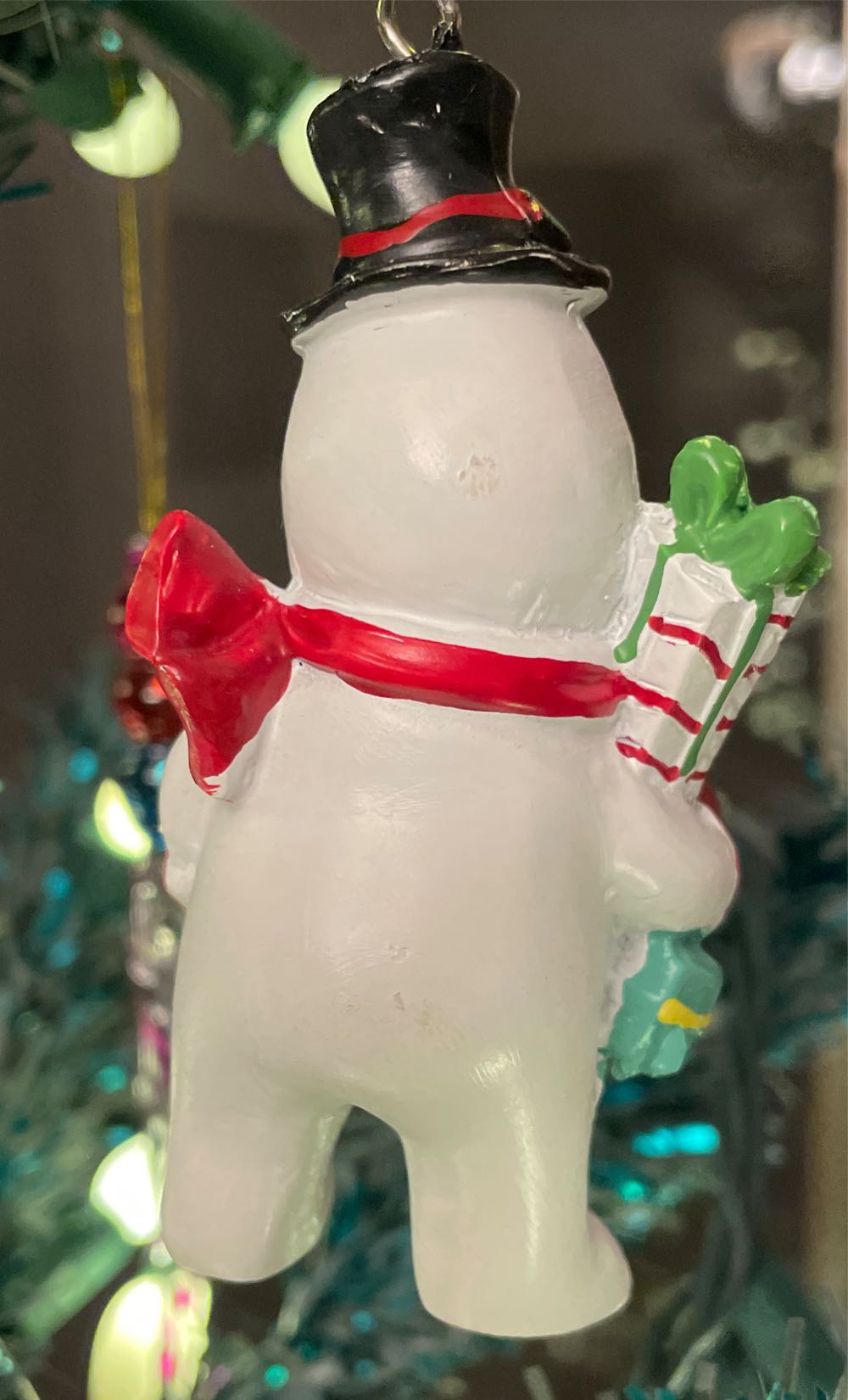Retro Snowman  ornament collectible - Main Image 2