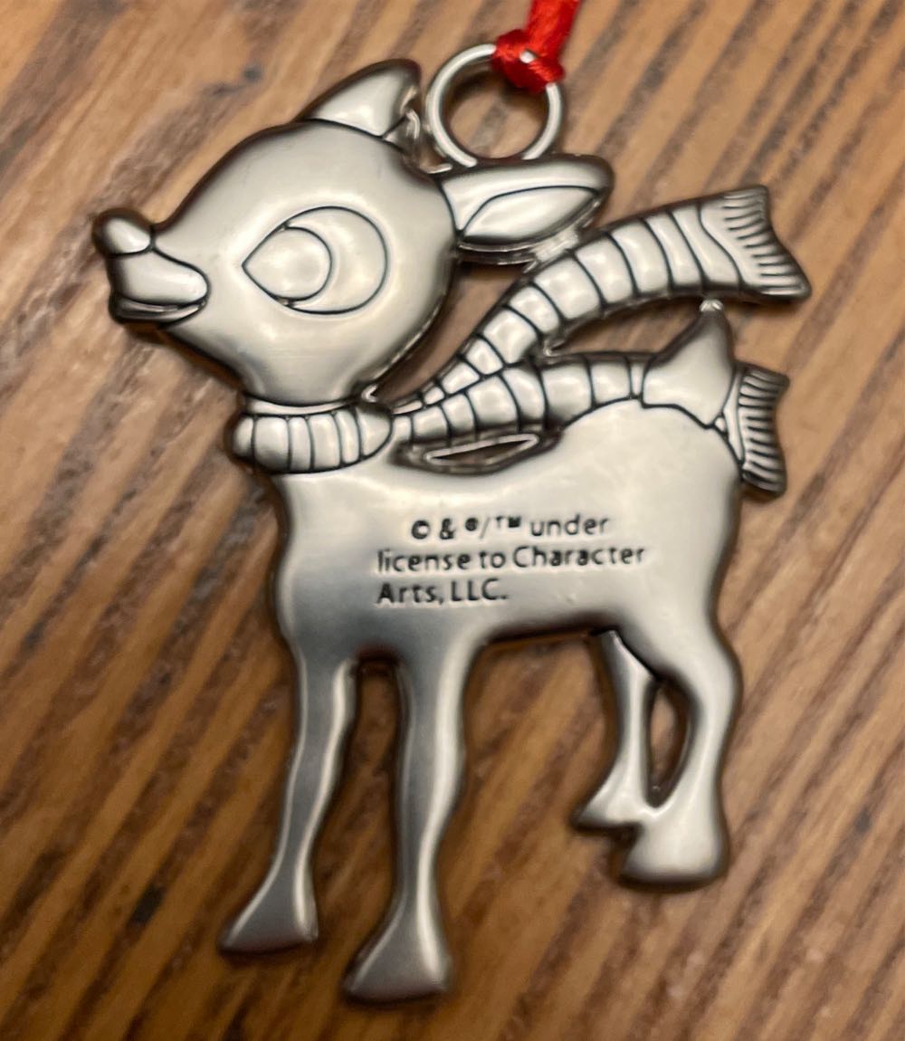 Rudolph The Red Nosed Reindeer, Jewel Nose - Rudolph The Red Nosed Reindeer (Rudolph The Red Nosed Reindeer) ornament collectible - Main Image 2