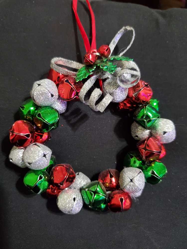 Wooden Goose With Candy Cane