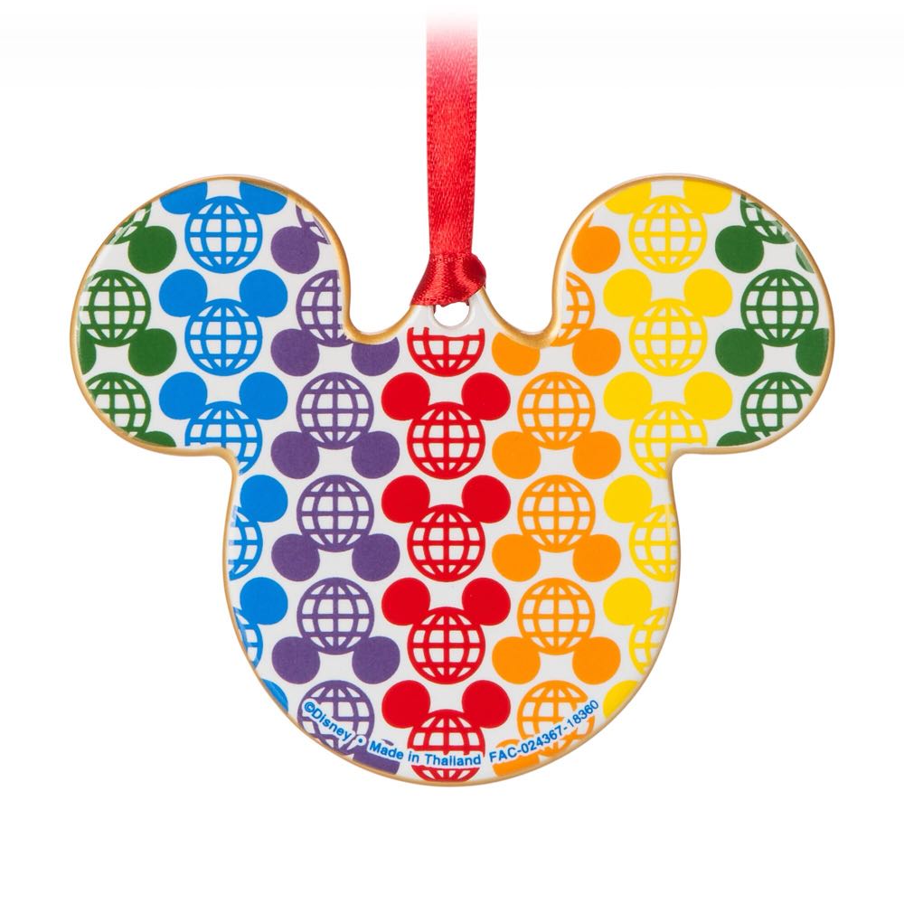 Mickey Head Rainbow  (Disney) ornament collectible - Main Image 2