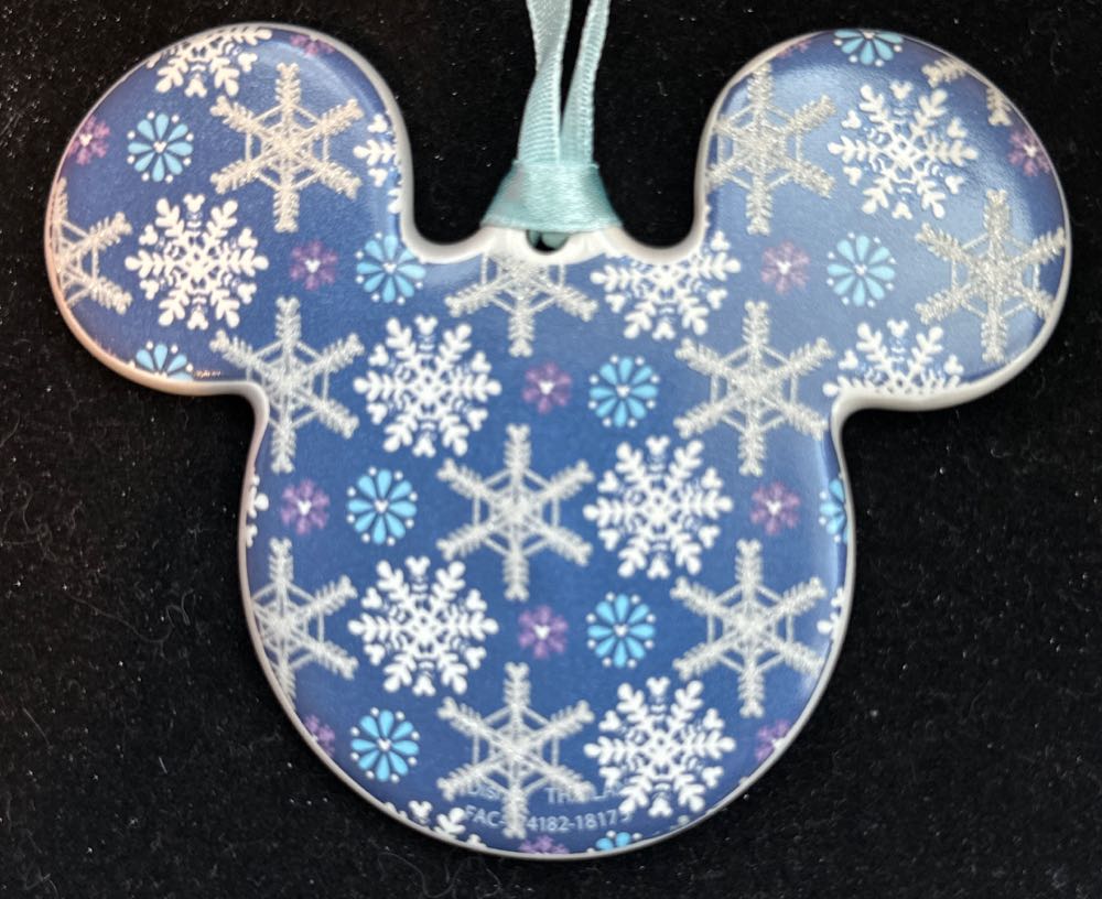 Mickey Head Cinderella Castle  (Disney) ornament collectible - Main Image 2