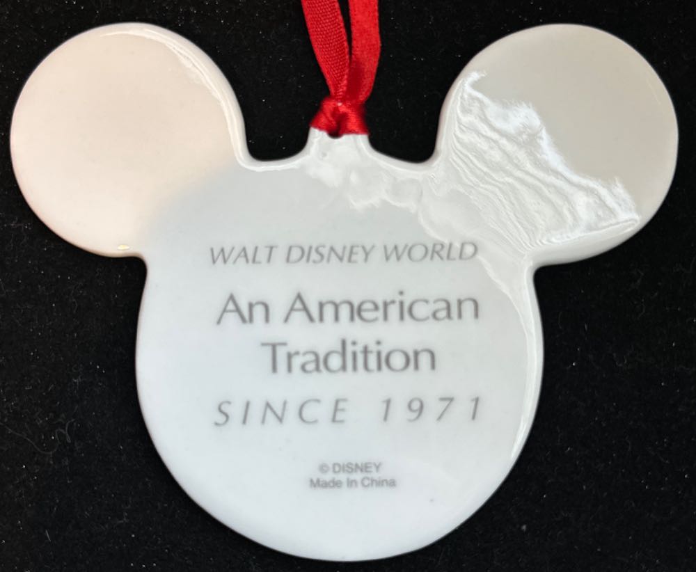 Mickey Head Patriotic Salute  (Disney) ornament collectible - Main Image 2