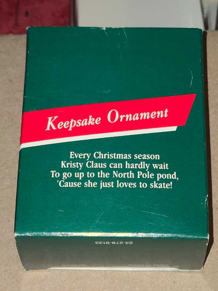 Kristy Claus  ornament collectible - Main Image 2