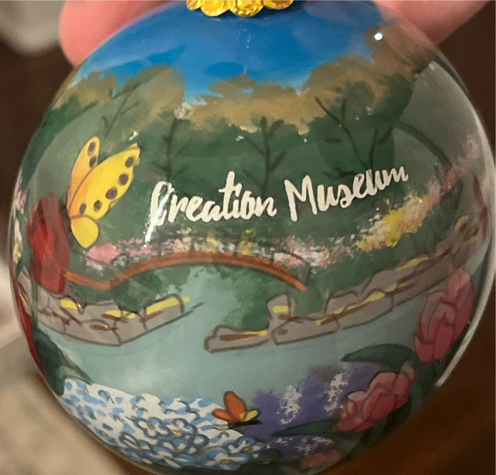 Creation Museum Ornament  ornament collectible - Main Image 1
