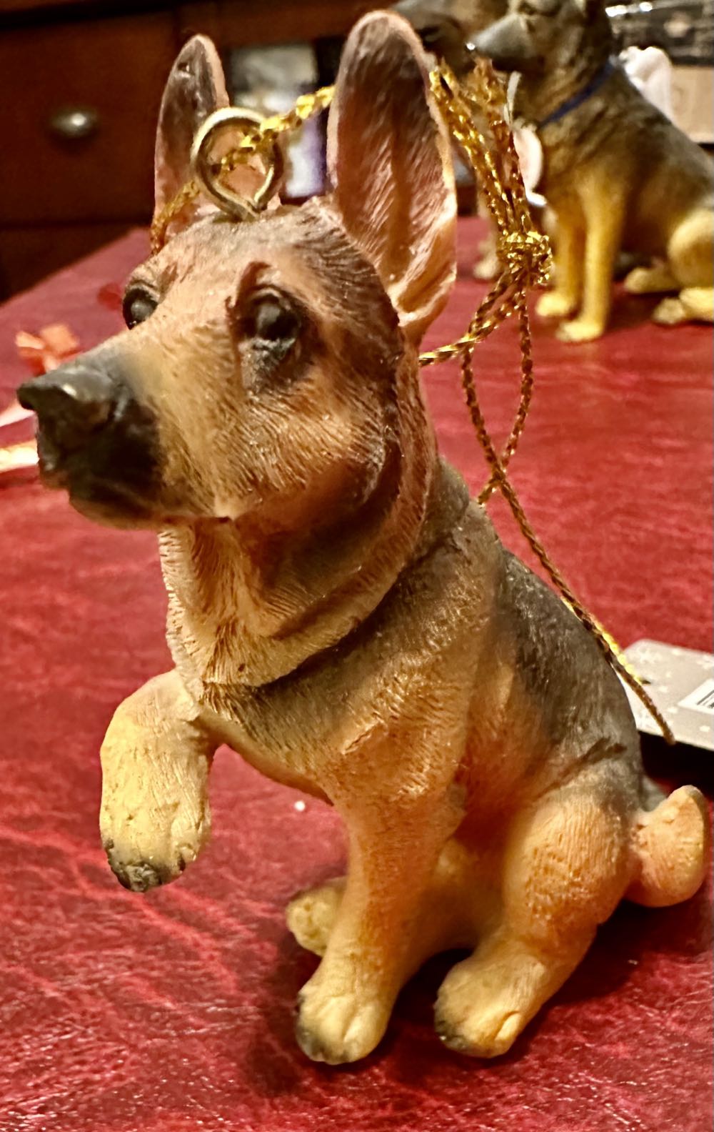 German Shepherd Ornament  ornament collectible [Barcode 5100698] - Main Image 2