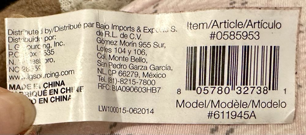 Holiday Living Fox  ornament collectible [Barcode 805780327381] - Main Image 3