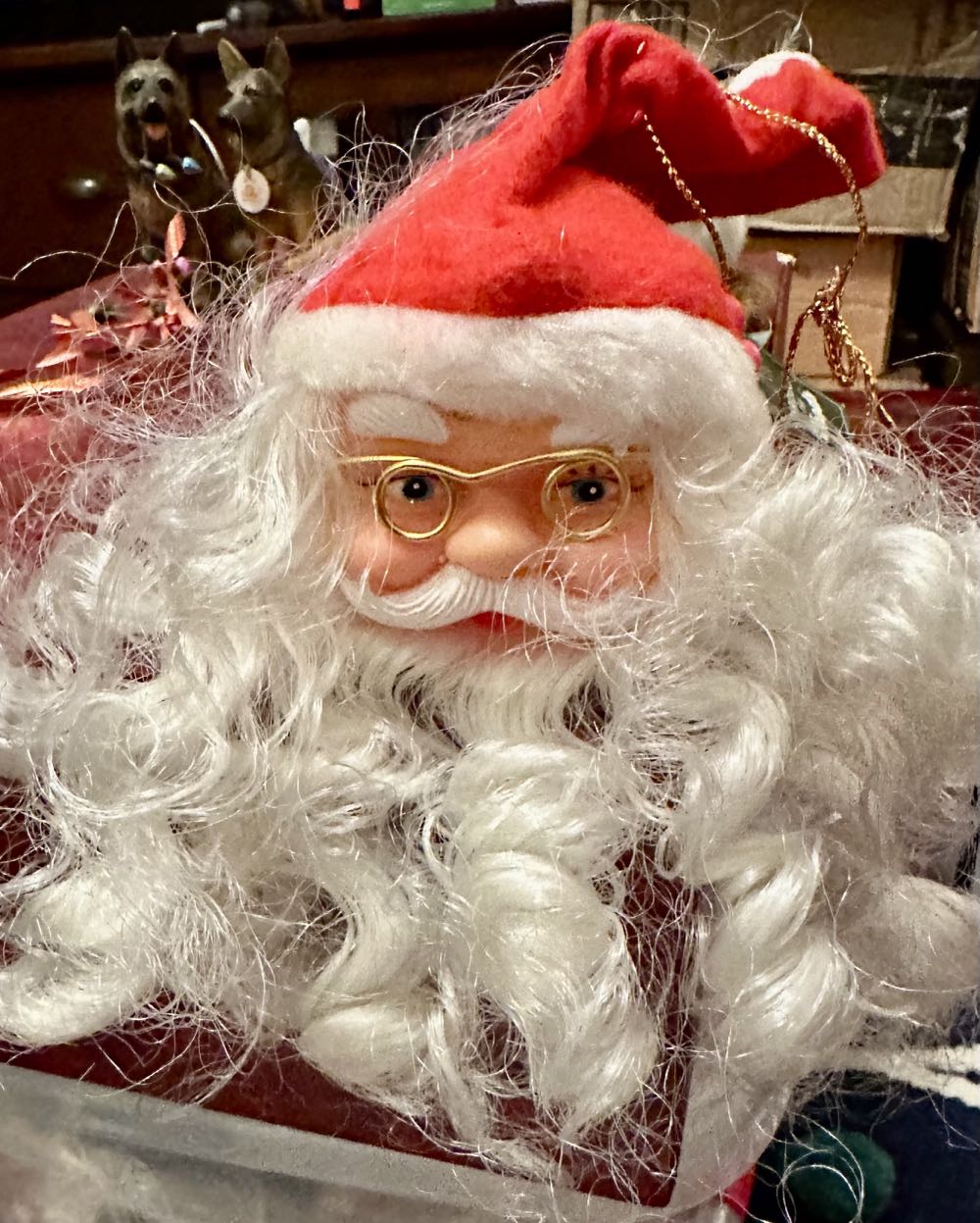 Santa Head  ornament collectible - Main Image 2