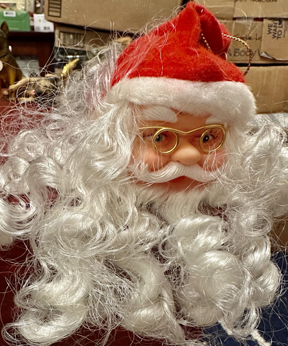 Santa Head  ornament collectible - Main Image 3