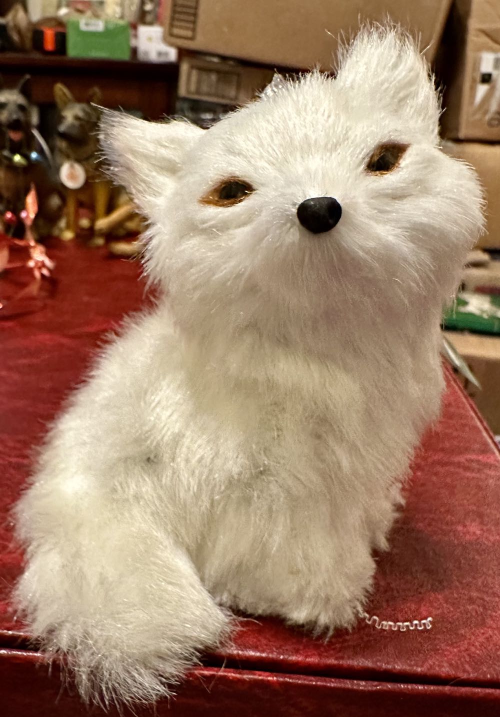 St Nicholas Fox  ornament collectible - Main Image 2