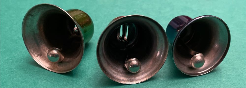 Miniature Metal Bells, Set Of 9 - Bells (Bells) ornament collectible - Main Image 2