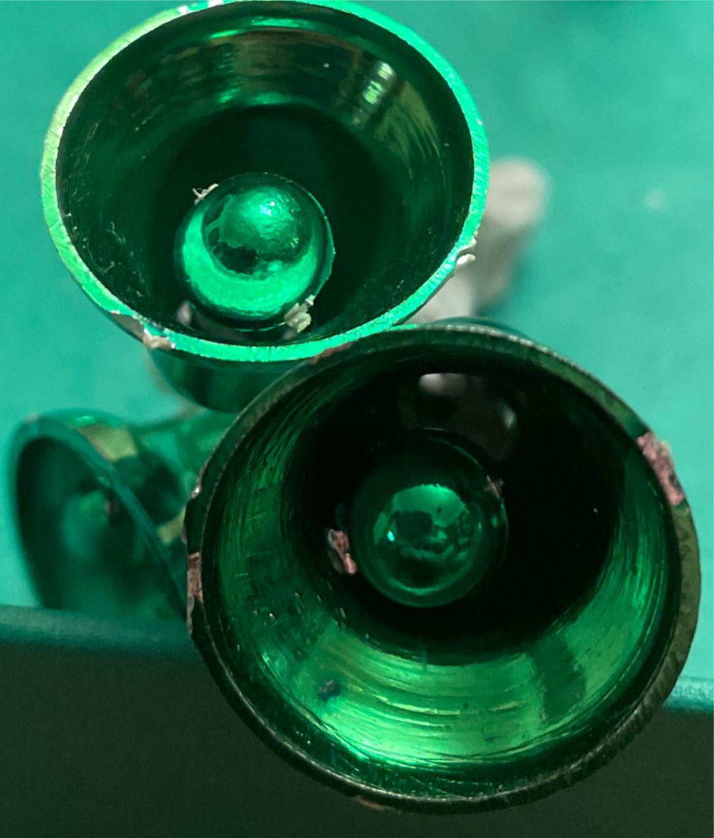 Miniature Green Plastic Bells - Bells (Bells) ornament collectible - Main Image 2