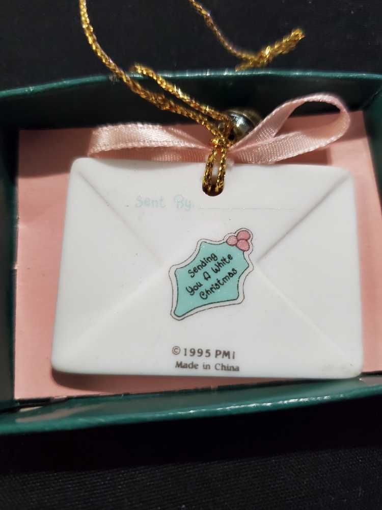 PM Seasons Greetings Teacher - Precious Moments (Precious Moments) ornament collectible [Barcode 045544198318] - Main Image 2