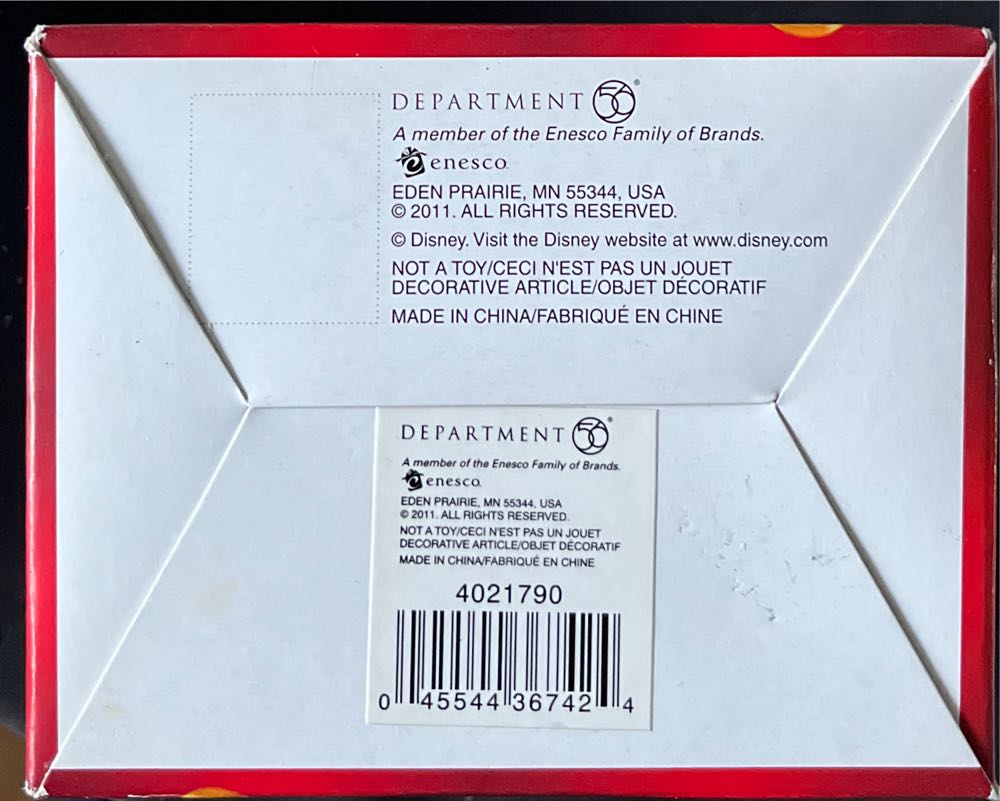 Mickey’s Christmas Spirit - Mickey’s Merry Christmas Village ornament collectible - Main Image 2