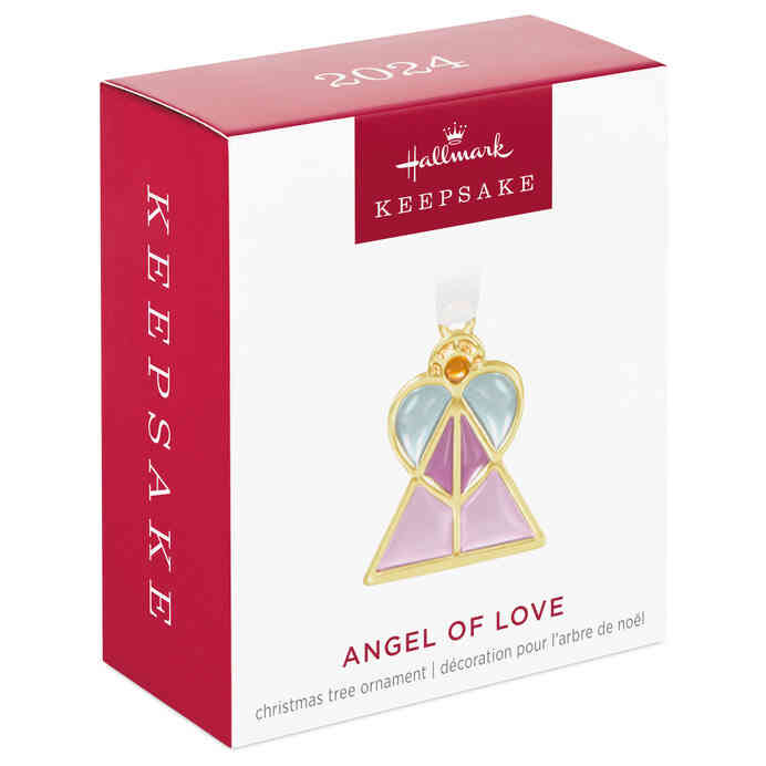 Miniature Angel  Angel Of Love 2024 - Angel Mini (Hallmark Keepsake Miniature) ornament collectible [Barcode 661127003567] - Main Image 3