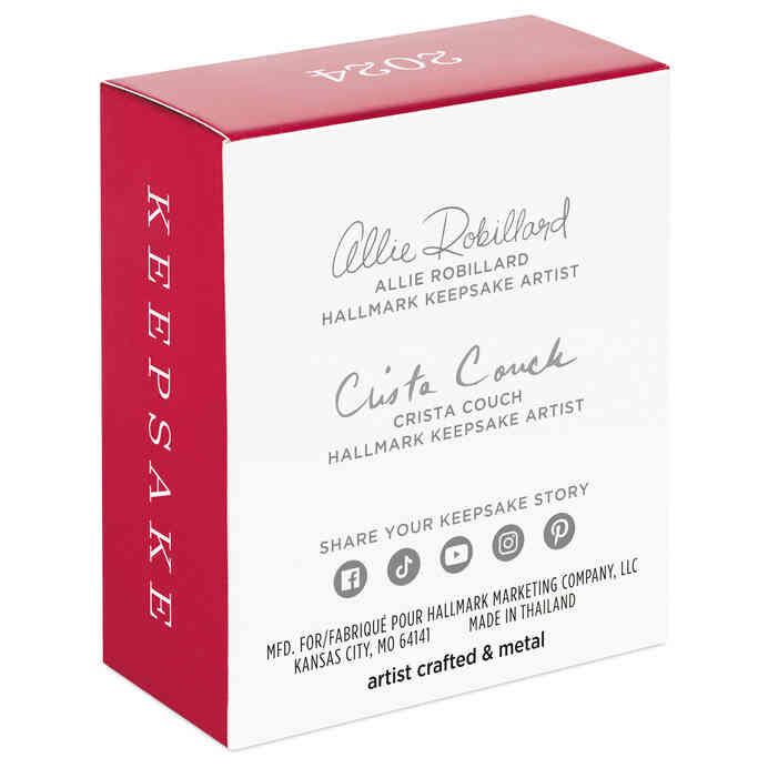 Miniature Angel  Angel Of Love 2024 - Angel Mini (Hallmark Keepsake Miniature) ornament collectible [Barcode 661127003567] - Main Image 4