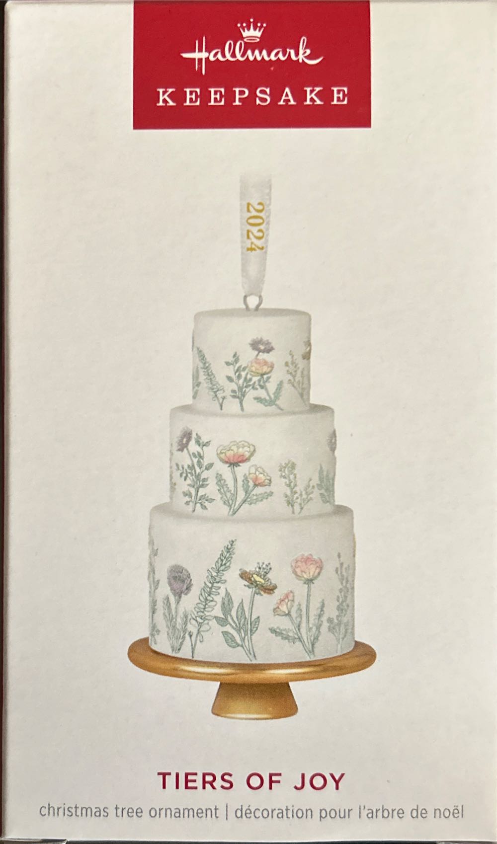 Tiers Of Joy - Cake (Wedding) ornament collectible [Barcode 661127009958] - Main Image 2