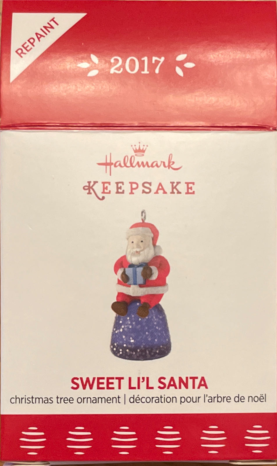 Sweet L’il Santa Repaint  - Gumdrops (Seasons Treatings) ornament collectible - Main Image 2