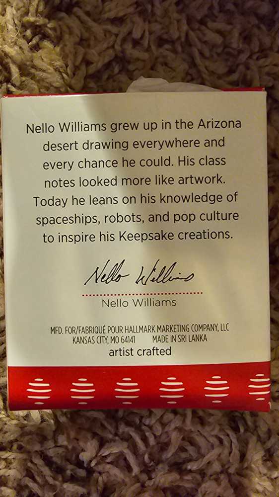 Sweet Li’l Santa - Mini Gum Drop ornament collectible - Main Image 2