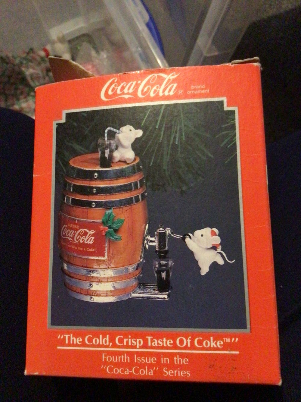 Coke Coke  Cold Crisp Taste Of Coke  ornament collectible - Main Image 1