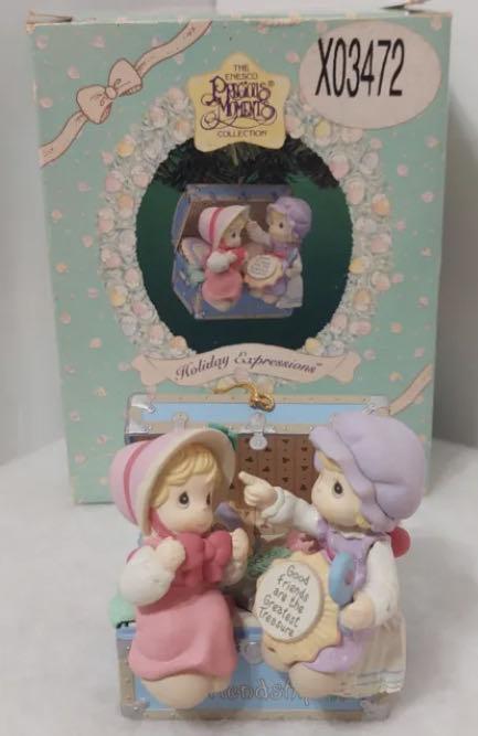 Friends Are The Greatest Treasure - Holiday Expressions ornament collectible - Main Image 2