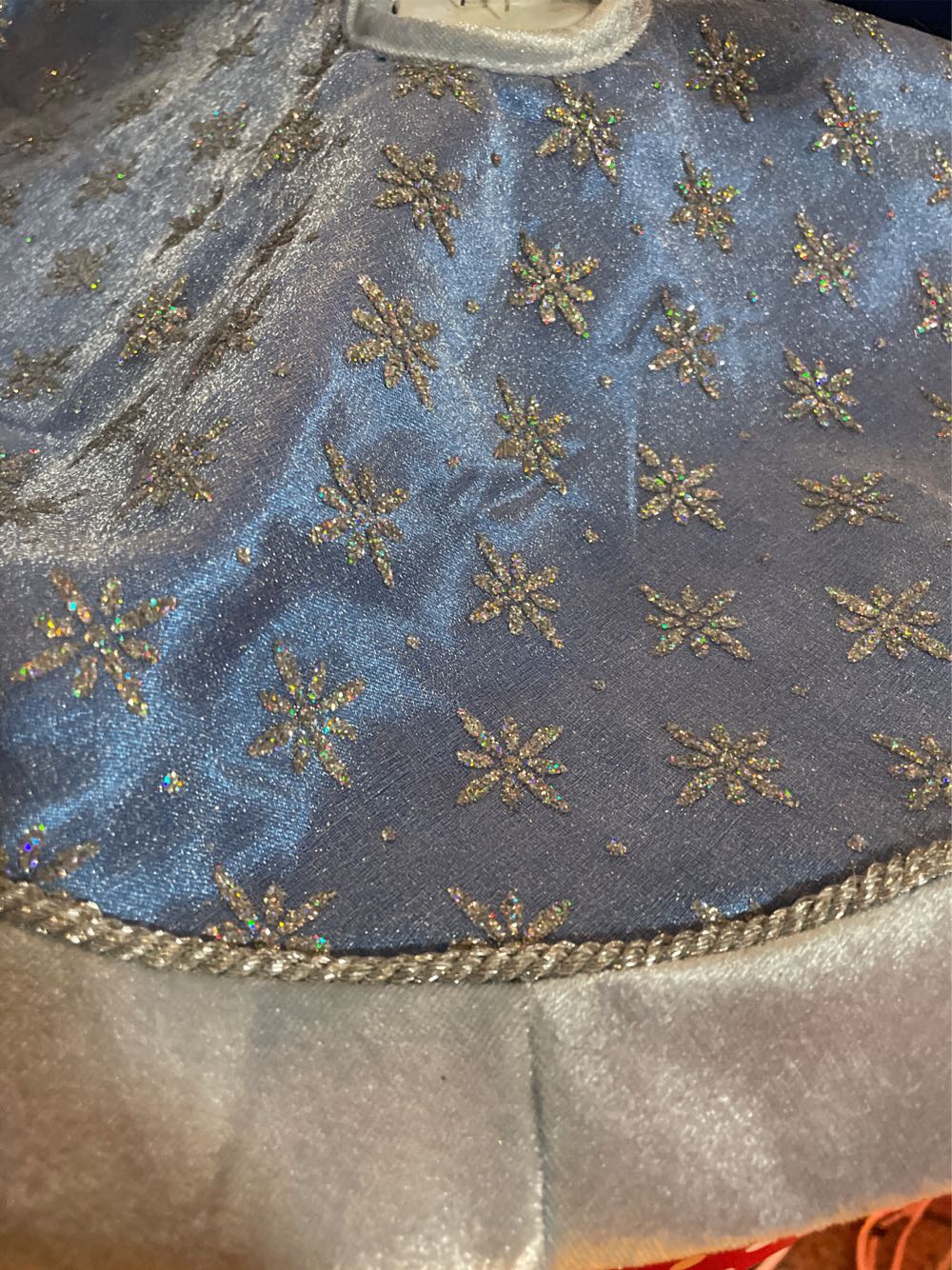 Snowflake Tree Skirt, Mini  ornament collectible - Main Image 2