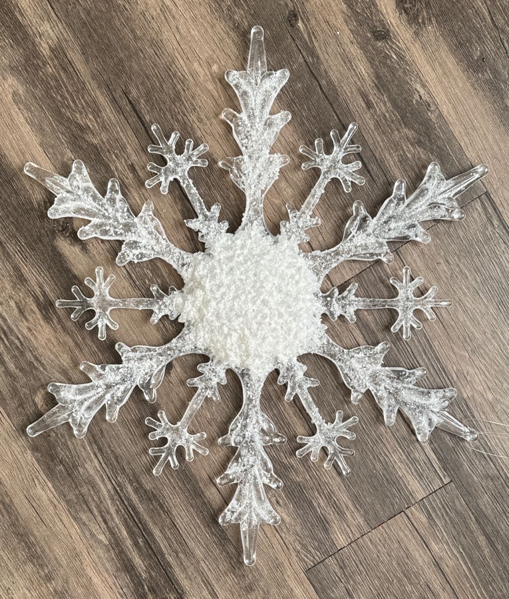 Bothy Threads Cross Stitch Kit Counting Snowflakes 10 X 10 Cm Xmas18 Counted Pattern