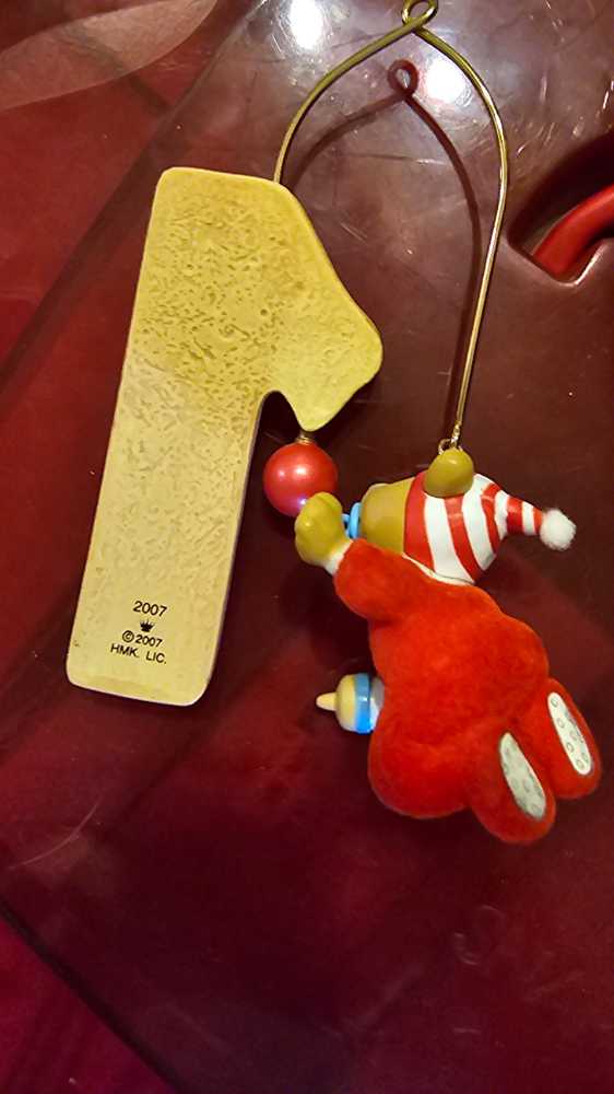 Baby’s First Christmas 2007  (Baby’s 1st Christmas) ornament collectible - Main Image 2