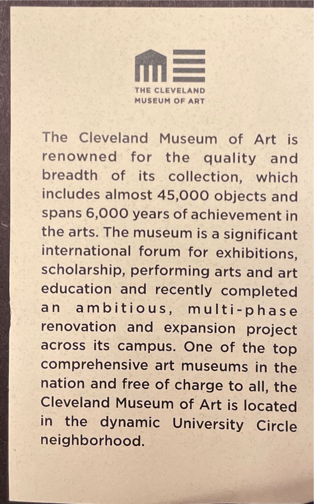 Cleveland Museum Of Art Building - Travel Souvenirs (Cleveland) ornament collectible - Main Image 2