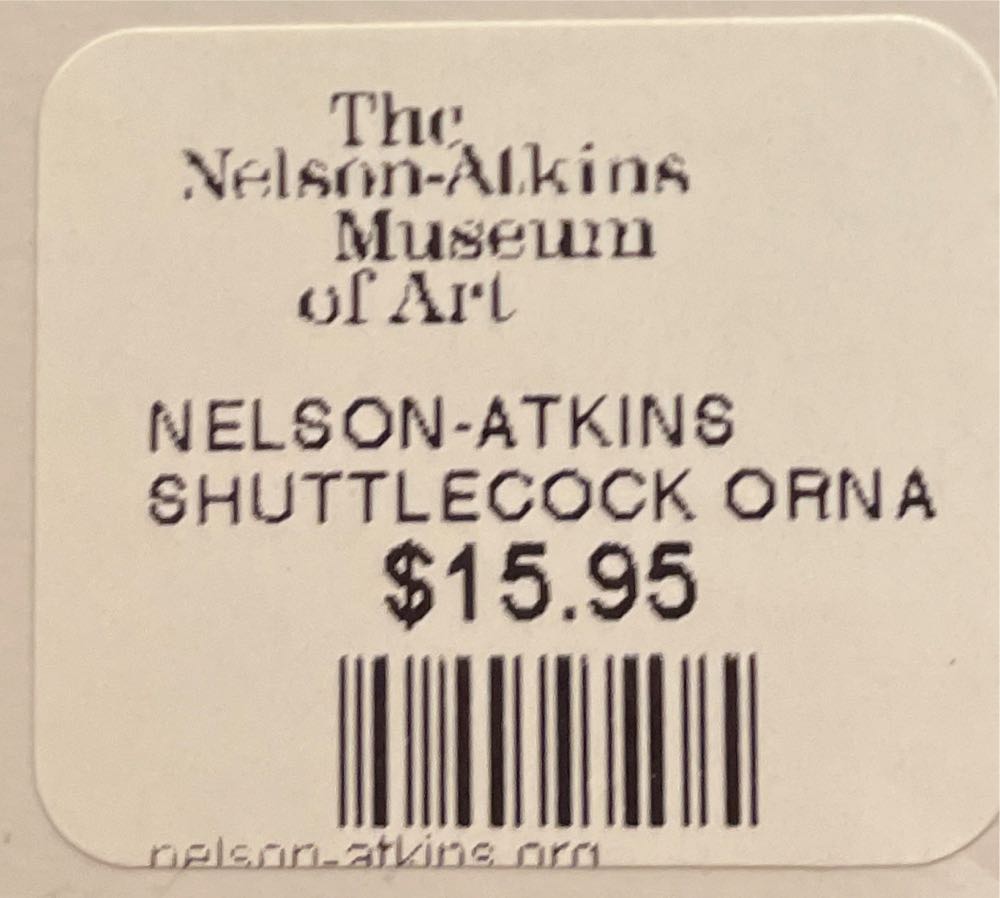Shuttlecock - The Nelson-Atkins Museum Of Art - Travel Souvenirs (Kansas City) ornament collectible - Main Image 3