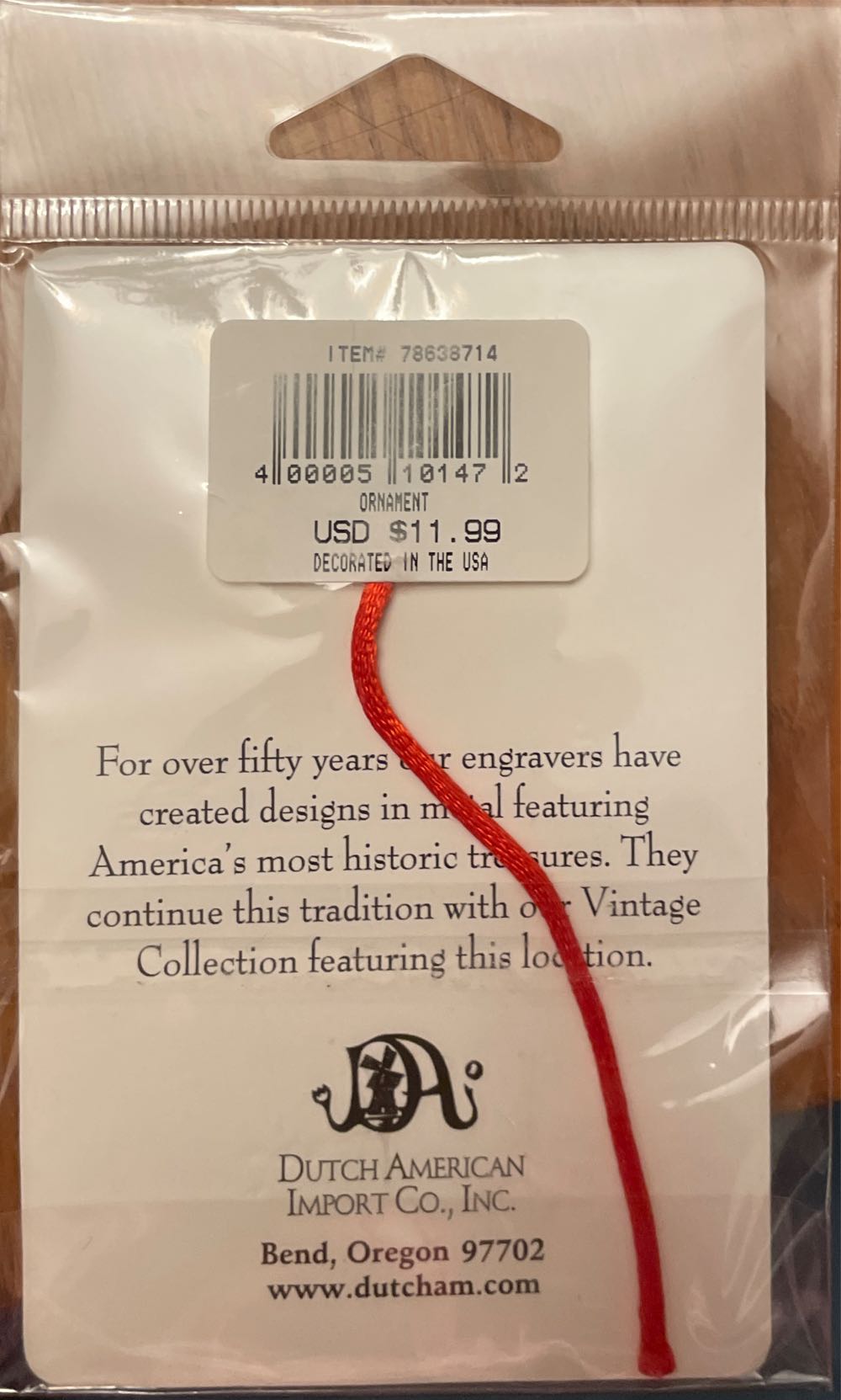 The Henry Ford Pewter Ornament - Travel Souvenirs (Detroit) ornament collectible - Main Image 3